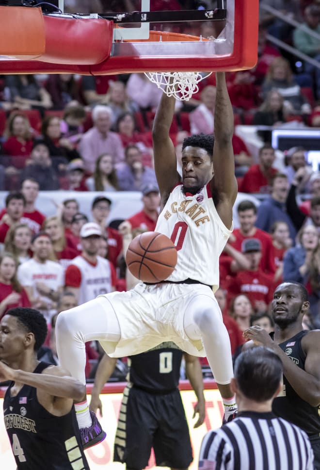 NC State Wolfpack basketball DJ Funderburk 