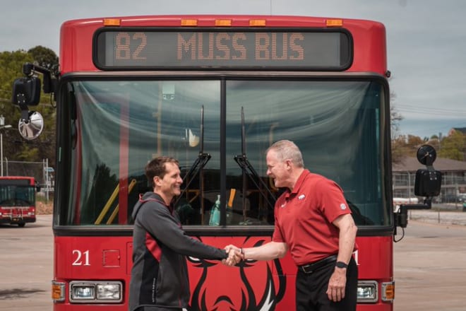 Eric Musselman signed a new contract with Arkansas on Wednesday.