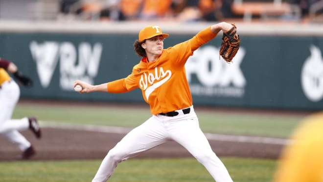 Tennessee starter Chase Dollander struck out nine and allowed just four hits in a 5-2 win over LSU in the SEC tournament Friday night/Saturday morning.