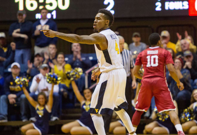 West Virginia fell at home to Oklahoma Wednesday. 