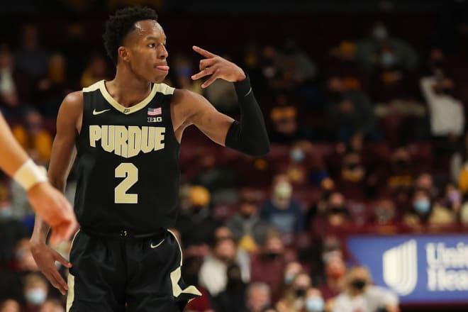 Eric Hunter continues to play very well for the fourth-ranked Boilermakers. 