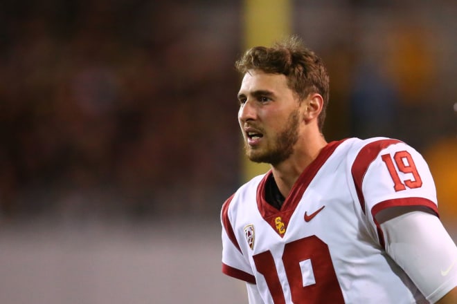 After a foray in the transfer portal and brief commitment to Illinois, QB Matt Fink couldn't be happier to still be at USC.