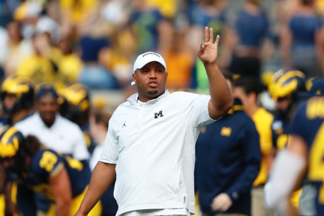 Michigan offensive coordinator Josh Gattis is looking for bigger and better results in 2020.