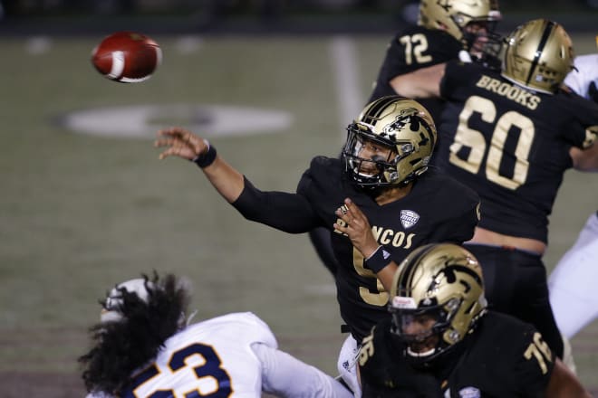 Western Michigan Broncos football quarterback Kaleb Eleby