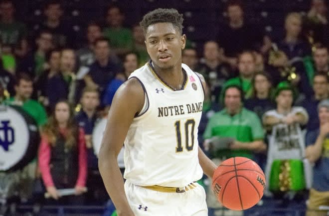 Junior TJ Gibbs and the Irish competed well at No. 4 Virginia, but now must close out the home stretch with more victories against a schedule that is less arduous.