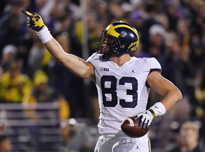 Redshirt junior tight end Zach Gentry, like Michigan, is pointing onward after a narrow escape.