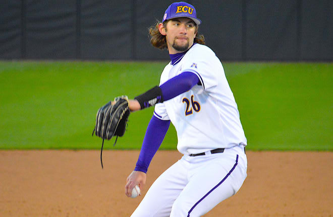 Friday night starter Gavin Williams and (9)East Carolina find a way to beat Illinois State in 11 innings.