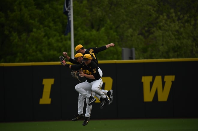 The Iowa baseball team is chasing a spot in the NCAA Tournament. 