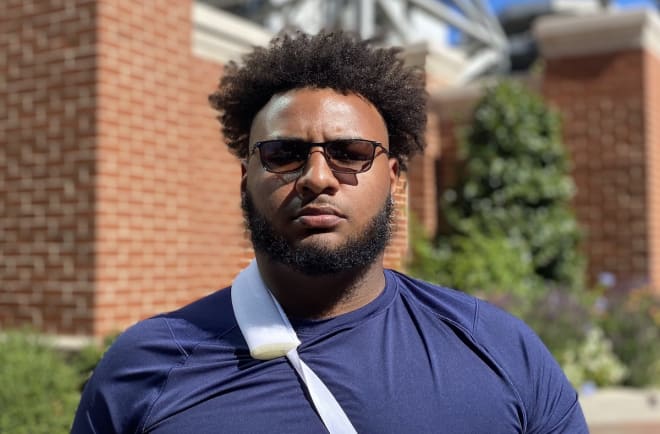 Bradyn Joiner took his official visit to Auburn this past weekend.