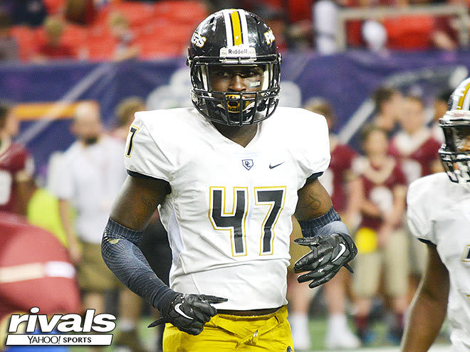 Colquitt County (Ga.) LB JJ Peterson is ranked the No. 3 outside linebacker in the 2018 class.