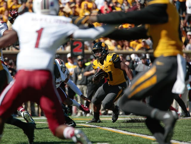 Witter was Missouri's leading rusher in 2015.