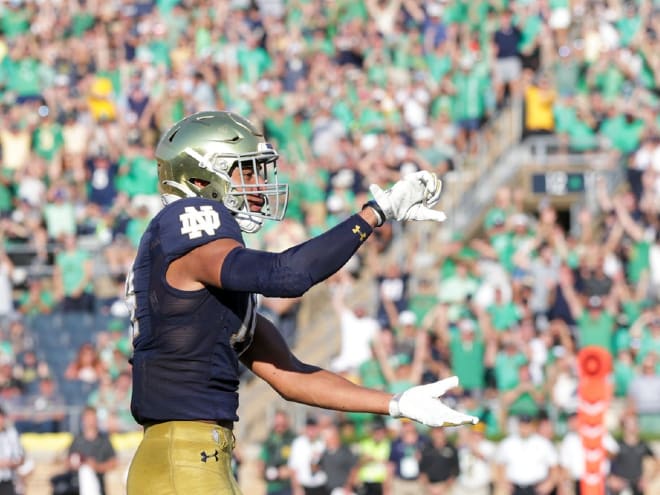 PFF, ESPN release updated NFL Draft projections for Notre Dame's Kyle  Hamilton