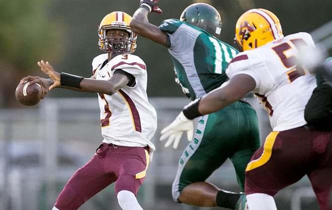 FSU quarterback commitment James Blackman will make his official visit this weekend. (Photo courtesy of Palm Beach Post)