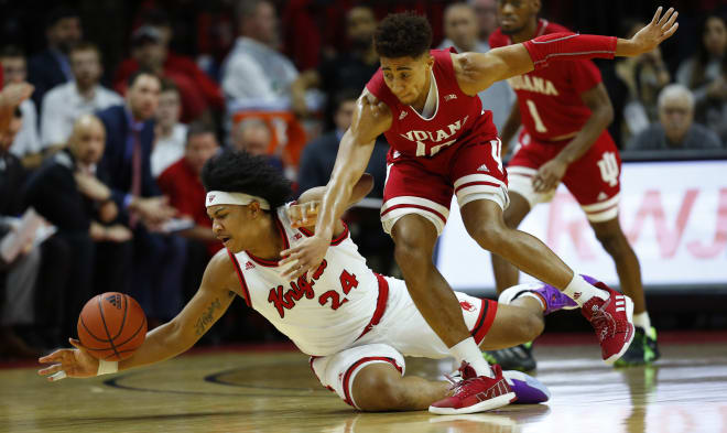 Rob Phinisee's 32 minutes were the most played by an Indiana guard in the Hoosiers' loss to Rutgers in Piscataway on Wednesday, after the sophomore was "uncomfortable" following his long performance against Ohio State. (USA Today Images)