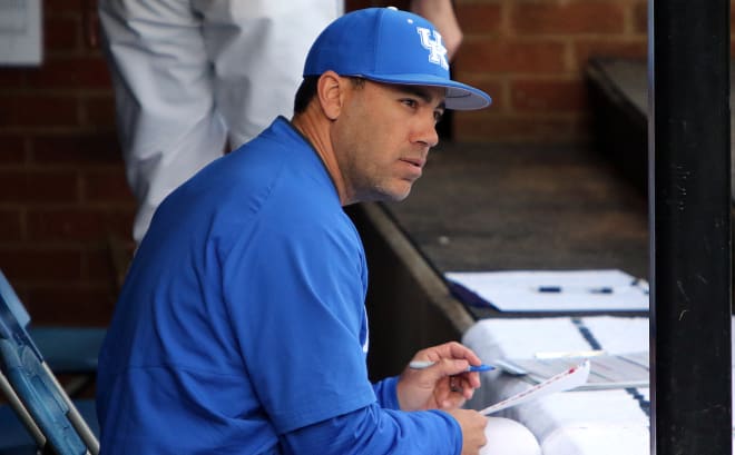 Kentucky head coach Nick Mingione.