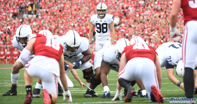 Penn State specialist Jordan Stout has been one of the key difference makers for the Nittany Lions this season. 