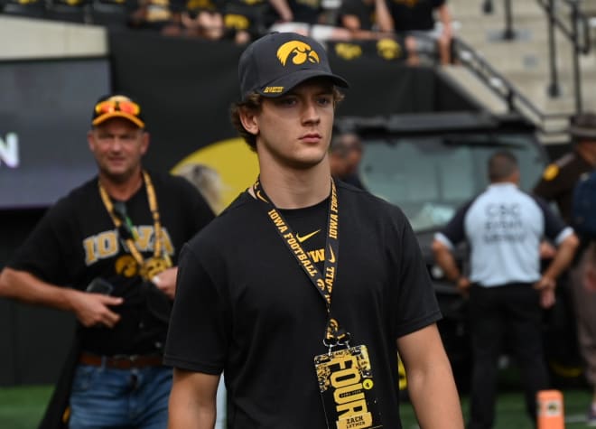 Class of 2023 in-state safety Zach Lutmer added an offer from Iowa today.