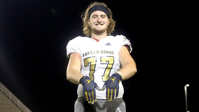 Michigan Wolverines football offensive line commit Connor Jones