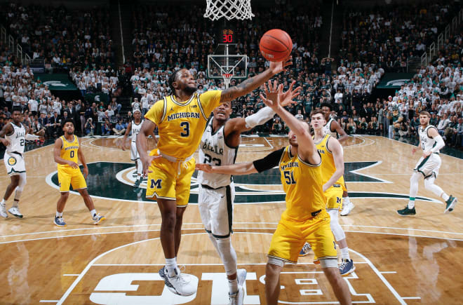 The Michigan Wolverines' next basketball game will be at home against Purdue Thursday night at 7:00.