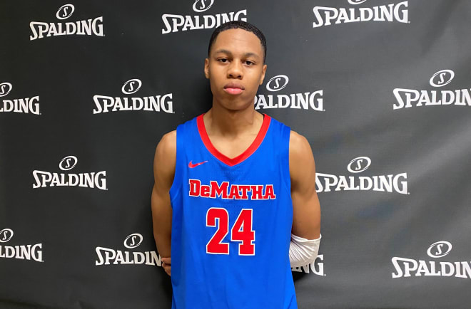 DeMatha Catholic guard Jordan Hawkins picked up an offer from Notre Dame Thursday.