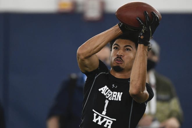 Schwartz impressed at Auburn's Pro Day.