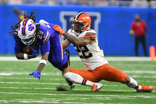 In just his second pro season after missing all of his rookie year with an injury, former LSU safety Grant Delpit of the Cleveland Browns has 69 tackles this season. That ranks the third most of the 24 ex-Tigers' defenders currently in the NFL.