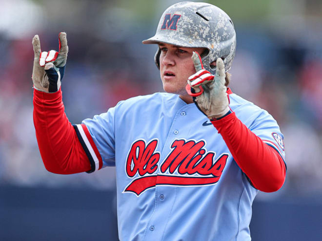 Ole Miss Baseball and Powder Blue uniforms in pictures