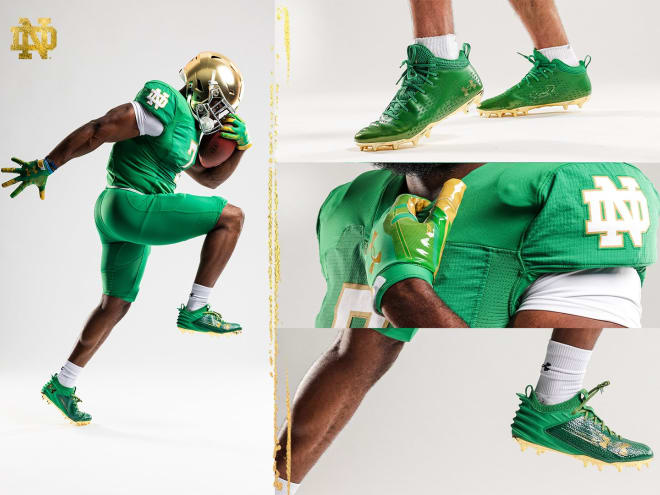 Notre Dame Unveils New Green Alternate Uniforms For Ohio State Game –  SportsLogos.Net News