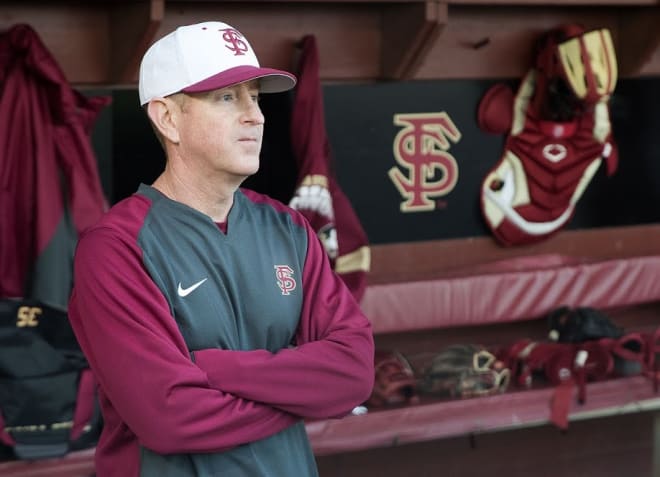 Florida State baseball coach Mike Martin Jr. is not happy that his team's ranking in the RPI went down after a weekend series win over Clemson.