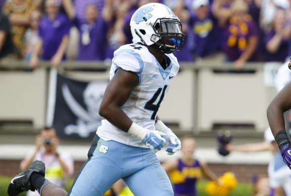 With sexual battery charges dismissed, the defensive back-turned linebacker has re-joined the UNC football team.