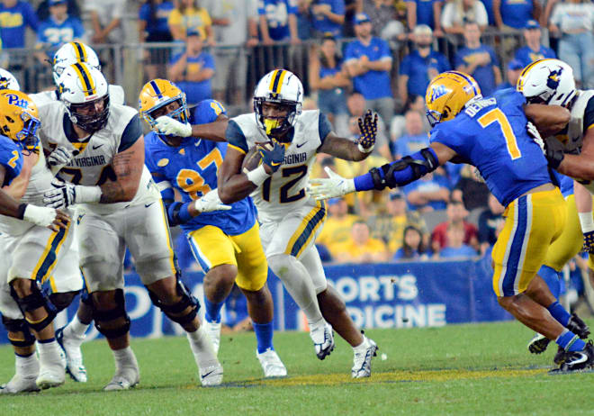 Donaldson impressed for the West Virginia Mountaineers football program.