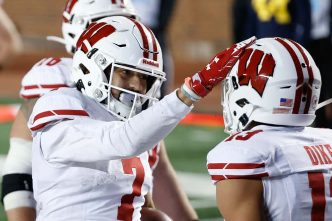 Wisconsin Badgers football wideout Danny Davis