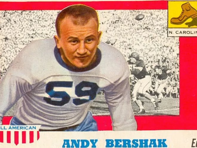 Andy Bershak led some of Carolina's most dominant teams in program history playing on both sides of the ball.