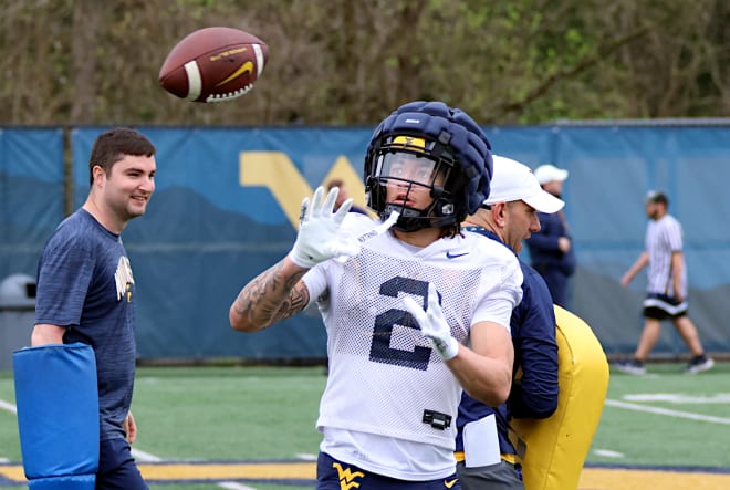 West Virginia Experimenting With Gallagher As A Two-way Player - WVSports