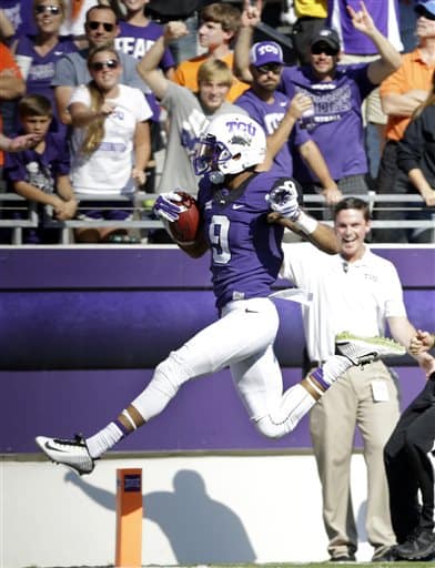 Josh Doctson will be sorely missed by TCU when they face Oregon in the Alamo Bowl