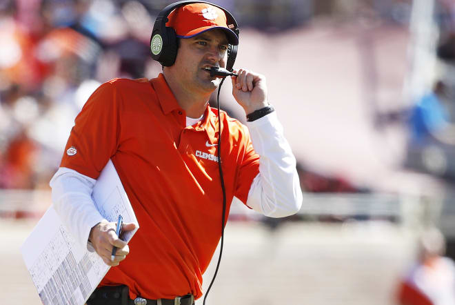 Jeff Scott is the only member of Dabo Swinney's coaching staff who served as an assistant coach for the Tigers in 2008 (GA & assistant).