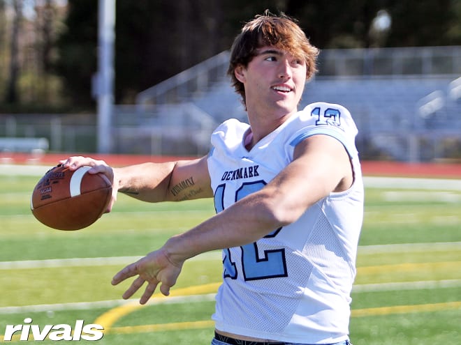 Three-star quarterback Aaron McLaughlin committed to NC State Wolfpack football on Thursday.
