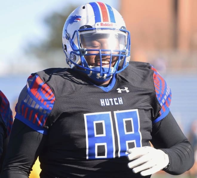 Hutchinson C.C. defensive tackle DeMeco Roland is commitment No. 9 for the 2021 class