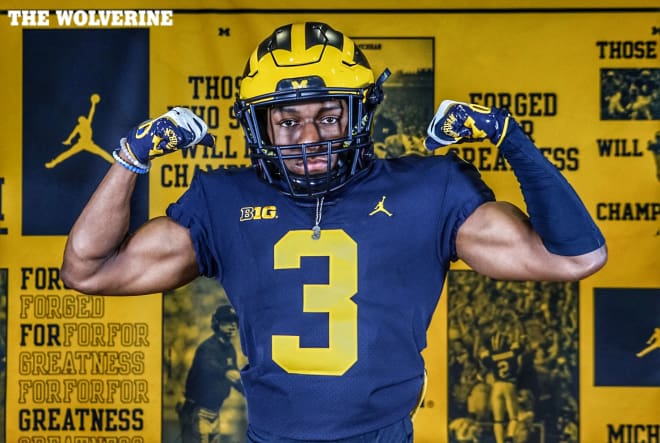 Four-star all-purpose back AJ Henning looked comfortable during his last trip to Michigan and will be back again this weekend in an official capacity.