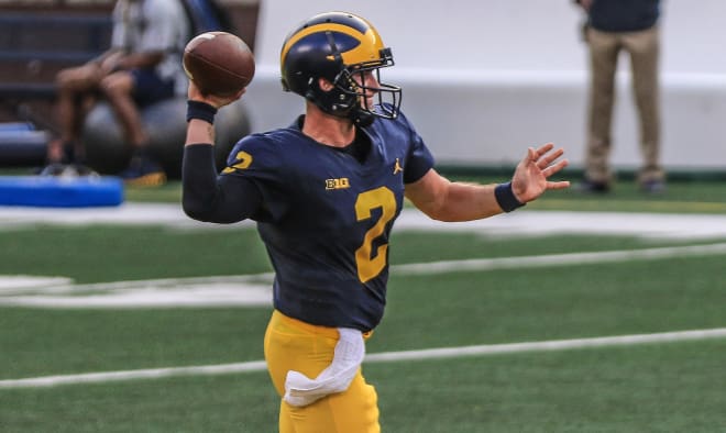 Shea Patterson led Michigan to 10 wins during his first year with the team.