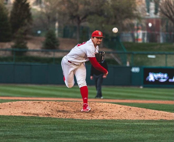 Nebraska graduate transfer Koty Frank announced his commitment to Arkansas on Saturday.