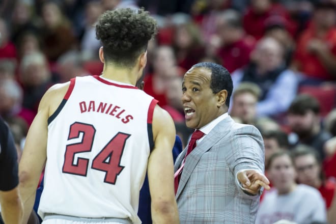 NC State Wolfpack basketball coach Kevin Keatts