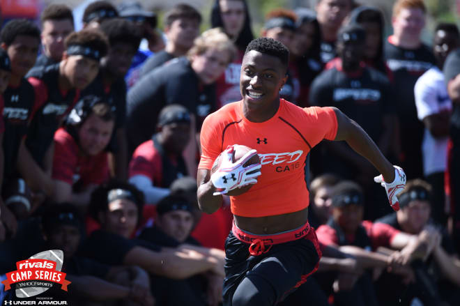 Calvin participated in the illSPEED competition during the Rivals Camp Series stop in Los Angeles