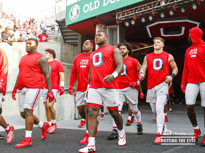 Ohio State will be back in the Horseshoe on Saturday against Iowa. (Birm/DTE)