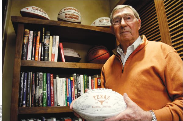 Deloss Dodds was the Texas Athletic Director from 1981 until 2014