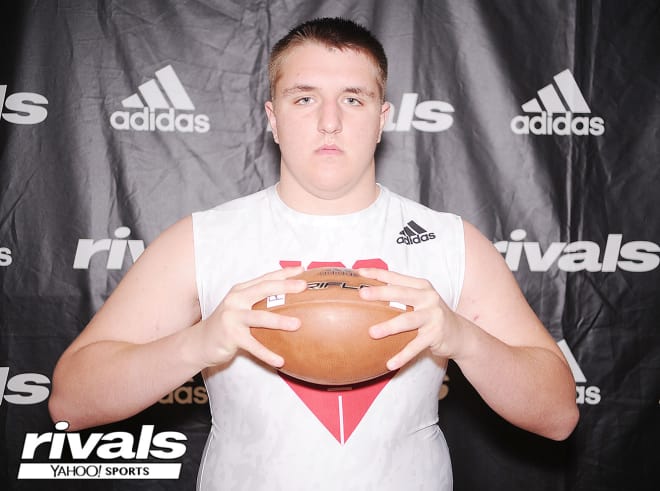 Pendley poses at the Rivals 3 Stripe Camp in Atlanta last month