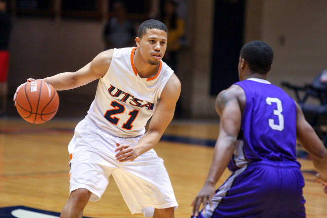 In his final game at the Convocation Center Devin Gibson scored 18 points and had eight rebounds and five assists in a win against Central Arkansas