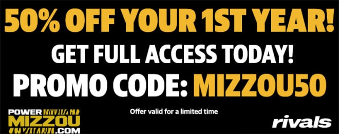 Follow Mizzou through the tournament and save 50% on your first year