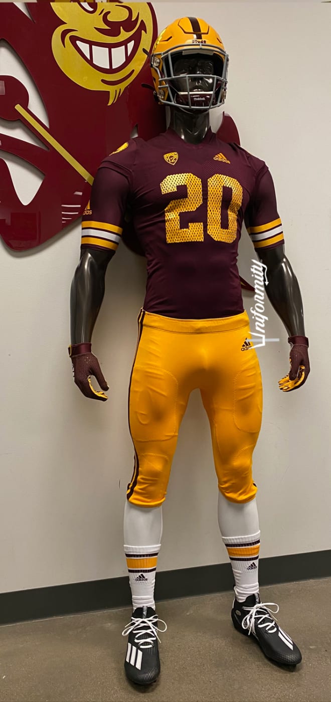 ASU football shows off Pat Tillman uniform combo, field design vs. UCLA