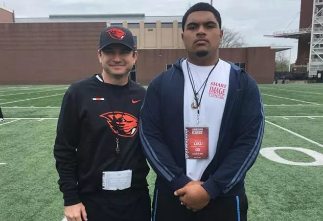 Siale Liku unofficially visited Oregon State in the spring